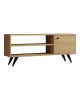 Έπιπλο τηλεόρασης Wison σε oak απόχρωση 120x29x50εκ Υλικό: MELAMINE COATED PARTICLE BOARD 18mm. 120-000542 Έπιπλο τηλεόρασης Wison σε oak απόχρωση 120x29x50εκ Υλικό: MELAMINE COATED PARTICLE BOARD 18mm. 120-000542