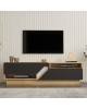 Έπιπλο τηλεόρασης Cogo σε oak- ανθρακί απόχρωση 160x40x45εκ Υλικό: MELAMINE COATED PARTICLE BOARD 18mm. 120-000544 Έπιπλο τηλεόρασης Cogo σε oak- ανθρακί απόχρωση 160x40x45εκ Υλικό: MELAMINE COATED PARTICLE BOARD 18mm. 120-000544