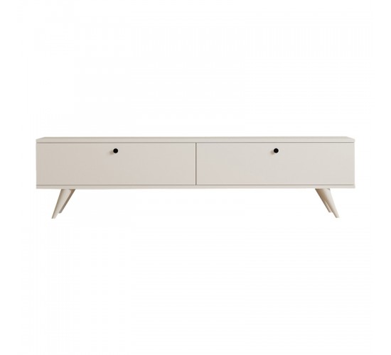 Έπιπλο τηλεόρασης Jate σε λευκή απόχρωση 160x25x40εκ Υλικό: MELAMINE COATED PARTICLE BOARD 18mm. 120-000547 Έπιπλο τηλεόρασης Jate σε λευκή απόχρωση 160x25x40εκ Υλικό: MELAMINE COATED PARTICLE BOARD 18mm. 120-000547