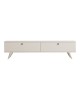 Έπιπλο τηλεόρασης Jate σε λευκή απόχρωση 160x25x40εκ Υλικό: MELAMINE COATED PARTICLE BOARD 18mm. 120-000547 Έπιπλο τηλεόρασης Jate σε λευκή απόχρωση 160x25x40εκ Υλικό: MELAMINE COATED PARTICLE BOARD 18mm. 120-000547