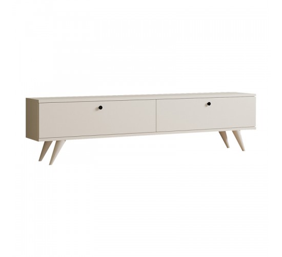 Έπιπλο τηλεόρασης Jate σε λευκή απόχρωση 160x25x40εκ Υλικό: MELAMINE COATED PARTICLE BOARD 18mm. 120-000547 Έπιπλο τηλεόρασης Jate σε λευκή απόχρωση 160x25x40εκ Υλικό: MELAMINE COATED PARTICLE BOARD 18mm. 120-000547