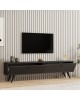 Έπιπλο τηλεόρασης Jate σε ανθρακί απόχρωση 160x25x40εκ Υλικό: MELAMINE COATED PARTICLE BOARD 18mm. 120-000548 Έπιπλο τηλεόρασης Jate σε ανθρακί απόχρωση 160x25x40εκ Υλικό: MELAMINE COATED PARTICLE BOARD 18mm. 120-000548