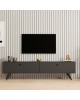 Έπιπλο τηλεόρασης Jate σε ανθρακί απόχρωση 160x25x40εκ Υλικό: MELAMINE COATED PARTICLE BOARD 18mm. 120-000548 Έπιπλο τηλεόρασης Jate σε ανθρακί απόχρωση 160x25x40εκ Υλικό: MELAMINE COATED PARTICLE BOARD 18mm. 120-000548