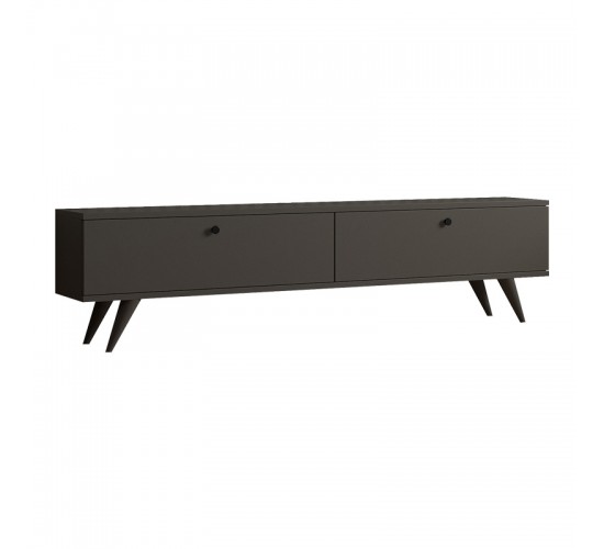 Έπιπλο τηλεόρασης Jate σε ανθρακί απόχρωση 160x25x40εκ Υλικό: MELAMINE COATED PARTICLE BOARD 18mm. 120-000548 Έπιπλο τηλεόρασης Jate σε ανθρακί απόχρωση 160x25x40εκ Υλικό: MELAMINE COATED PARTICLE BOARD 18mm. 120-000548