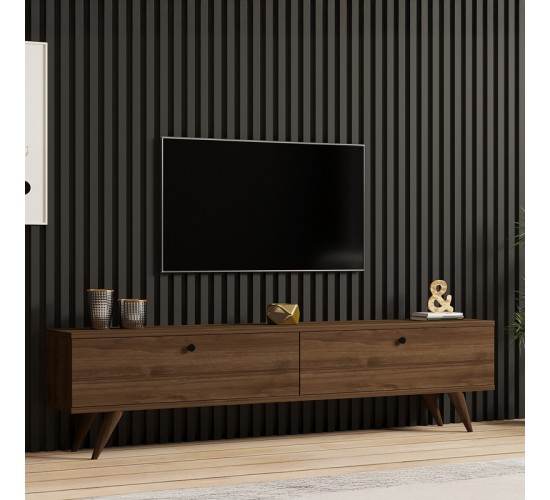 Έπιπλο τηλεόρασης Jate σε καρυδί απόχρωση 160x25x40εκ Υλικό: MELAMINE COATED PARTICLE BOARD 18mm. 120-000549 Έπιπλο τηλεόρασης Jate σε καρυδί απόχρωση 160x25x40εκ Υλικό: MELAMINE COATED PARTICLE BOARD 18mm. 120-000549