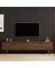 Έπιπλο τηλεόρασης Jate σε καρυδί απόχρωση 160x25x40εκ Υλικό: MELAMINE COATED PARTICLE BOARD 18mm. 120-000549 Έπιπλο τηλεόρασης Jate σε καρυδί απόχρωση 160x25x40εκ Υλικό: MELAMINE COATED PARTICLE BOARD 18mm. 120-000549