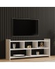 Έπιπλο τηλεόρασης Kapri σε λευκή απόχρωση 120x28x55εκ Υλικό: MELAMINE COATED PARTICLE BOARD 18mm. 120-000550 Έπιπλο τηλεόρασης Kapri σε λευκή απόχρωση 120x28x55εκ Υλικό: MELAMINE COATED PARTICLE BOARD 18mm. 120-000550