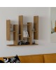 Ραφιέρα τοίχου Bemba σε καρυδί απόχρωση 70x19,6x68,8εκ Υλικό: MELAMINE COATED PARTICLE BOARD 18mm. 120-000556 Ραφιέρα τοίχου Bemba σε καρυδί απόχρωση 70x19,6x68,8εκ Υλικό: MELAMINE COATED PARTICLE BOARD 18mm. 120-000556