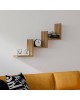 Ραφιέρα τοίχου Mauer σε καρυδι απόχρωση 90x19,6x60εκ Υλικό: MELAMINE COATED PARTICLE BOARD 18mm. 120-000559 Ραφιέρα τοίχου Mauer σε καρυδι απόχρωση 90x19,6x60εκ Υλικό: MELAMINE COATED PARTICLE BOARD 18mm. 120-000559