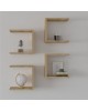 Ραφιέρα τοίχου Perari 4τεμ.σε oak απόχρωση 30x19.6x30εκ Υλικό: MELAMINE COATED PARTICLE BOARD 18mm. 120-000562 Ραφιέρα τοίχου Perari 4τεμ.σε oak απόχρωση 30x19.6x30εκ Υλικό: MELAMINE COATED PARTICLE BOARD 18mm. 120-000562