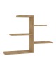 Ραφιέρα τοίχου Callum σε oak απόχρωση 82.2x19,6x48εκ Υλικό: MELAMINE COATED PARTICLE BOARD 18mm. 120-000568 Ραφιέρα τοίχου Callum σε oak απόχρωση 82.2x19,6x48εκ Υλικό: MELAMINE COATED PARTICLE BOARD 18mm. 120-000568