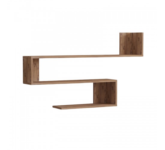 Ραφιέρα τοίχου Zeta σε sonoma απόχρωση 120x20x71εκ Υλικό: MELAMINE COATED PARTICLE BOARD 18mm. 120-000570 Ραφιέρα τοίχου Zeta σε sonoma απόχρωση 120x20x71εκ Υλικό: MELAMINE COATED PARTICLE BOARD 18mm. 120-000570