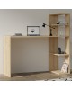 Γραφείο με βιβλιοθήκη Mergo σε oak απόχρωση 121x51x75εκ Υλικό: MELAMINE COATED PARTICLE BOARD 18mm. 120-000572 Γραφείο με βιβλιοθήκη Mergo σε oak απόχρωση 121x51x75εκ Υλικό: MELAMINE COATED PARTICLE BOARD 18mm. 120-000572