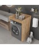 Έπιπλο πλυντηρίου Cuci σε oak απόχρωση 60x62x99εκ Υλικό: MELAMINE COATED PARTICLE BOARD 120-000597 Έπιπλο πλυντηρίου Cuci σε oak απόχρωση 60x62x99εκ Υλικό: MELAMINE COATED PARTICLE BOARD 120-000597