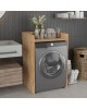 Έπιπλο πλυντηρίου Cuci σε oak απόχρωση 60x62x99εκ Υλικό: MELAMINE COATED PARTICLE BOARD 120-000597 Έπιπλο πλυντηρίου Cuci σε oak απόχρωση 60x62x99εκ Υλικό: MELAMINE COATED PARTICLE BOARD 120-000597