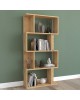 Βιβλιοθήκη Kadu σε oak απόχρωση 72x22x147εκ Υλικό: MELAMINE COATED PARTICLE BOARD 18mm. 120-000610 Βιβλιοθήκη Kadu σε oak απόχρωση 72x22x147εκ Υλικό: MELAMINE COATED PARTICLE BOARD 18mm. 120-000610