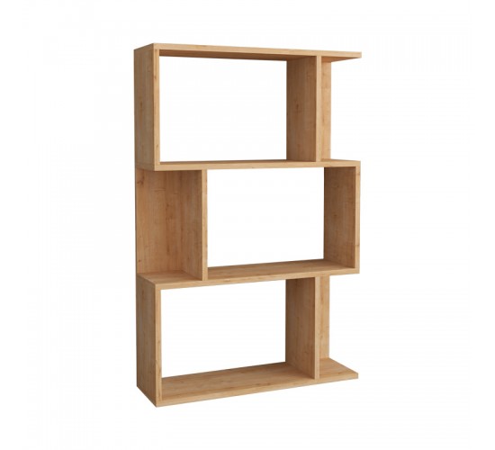 Βιβλιοθήκη Kadu σε oak απόχρωση 72x22x108εκ Υλικό: MELAMINE COATED PARTICLE BOARD 18mm. 120-000614 Βιβλιοθήκη Kadu σε oak απόχρωση 72x22x108εκ Υλικό: MELAMINE COATED PARTICLE BOARD 18mm. 120-000614