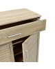 Παπουτσοθήκη-ντουλάπι SANTE 20 ζεύγων χρώμα sonoma 80x37x123εκ Υλικό: CLIPBOARD 16mm & 18mm WITH 3D PAPER WOOD - MDF 123-000001