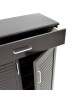 Παπουτσοθήκη-ντουλάπι SANTE 20 ζεύγων χρώμα wenge 80x37x123εκ Υλικό: CLIPBOARD 16mm & 18mm WITH 3D PAPER WOOD - MDF 123-000002