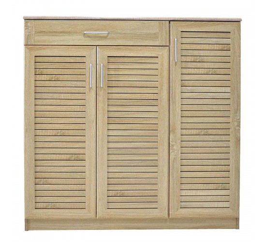 Παπουτσοθήκη-ντουλάπι SANTE 30 ζεύγων χρώμα sonoma 120x37x123εκ Υλικό: CLIPBOARD 16mm & 18mm with PAPER WOOD - MDF 123-000003 Παπουτσοθήκη-ντουλάπι SANTE 30 ζεύγων χρώμα sonoma 120x37x123εκ Υλικό: CLIPBOARD 16mm & 18mm with PAPER WOOD - MDF 123-000003