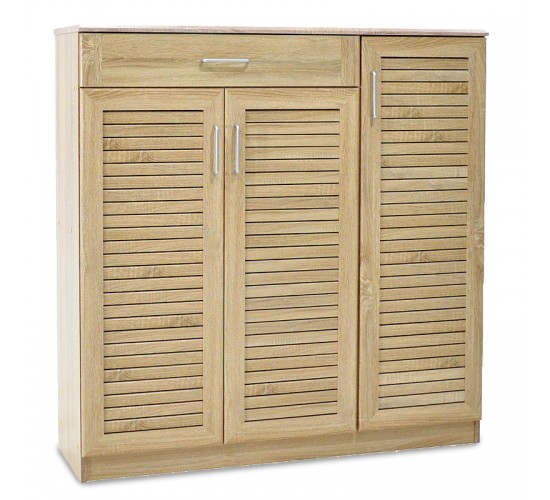 Παπουτσοθήκη-ντουλάπι SANTE 30 ζεύγων χρώμα sonoma 120x37x123εκ Υλικό: CLIPBOARD 16mm & 18mm with PAPER WOOD - MDF 123-000003 Παπουτσοθήκη-ντουλάπι SANTE 30 ζεύγων χρώμα sonoma 120x37x123εκ Υλικό: CLIPBOARD 16mm & 18mm with PAPER WOOD - MDF 123-000003