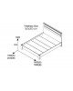 Κρεβάτι διπλό OLYMPUS σε χρώμα castillo-toro 160x200εκ Υλικό: CLIPBOARD 16mm & 18mm WITH PAPER WOOD 123-000008 Κρεβάτι διπλό OLYMPUS σε χρώμα castillo-toro 160x200εκ Υλικό: CLIPBOARD 16mm & 18mm WITH PAPER WOOD 123-000008
