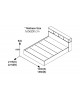 Κρεβάτι OLYMPUS χρώμα castillo-toro 160x200εκ Υλικό: CLIPBOARD 16mm & 18mm WITH PAPER WOOD 123-000009 Κρεβάτι OLYMPUS χρώμα castillo-toro 160x200εκ Υλικό: CLIPBOARD 16mm & 18mm WITH PAPER WOOD 123-000009