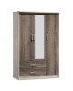 Ντουλάπα ρούχων τρίφυλλη OLYMPUS χρώμα castillo-toro 120x57x183εκ Υλικό: CLIPBOARD 16mm & TOP 2.5CM - 3D PAPER WOOD 123-000022 Ντουλάπα ρούχων τρίφυλλη OLYMPUS χρώμα castillo-toro 120x57x183εκ Υλικό: CLIPBOARD 16mm & TOP 2.5CM - 3D PAPER WOOD 123-000022