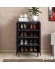 Παπουτσοθήκη-ντουλάπι SANTO 10 ζεύγων χρώμα wenge 60x34,5x91,5εκ Υλικό: CLIPBOARD 16mm WITH PAPER WOOD 123-000030 Παπουτσοθήκη-ντουλάπι SANTO 10 ζεύγων χρώμα wenge 60x34,5x91,5εκ Υλικό: CLIPBOARD 16mm WITH PAPER WOOD 123-000030