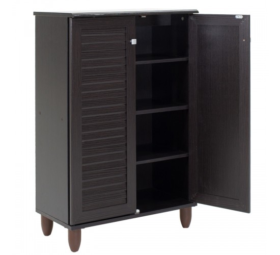 Παπουτσοθήκη-ντουλάπι SANTO 10 ζεύγων χρώμα wenge 60x34,5x91,5εκ Υλικό: CLIPBOARD 16mm WITH PAPER WOOD 123-000030 Παπουτσοθήκη-ντουλάπι SANTO 10 ζεύγων χρώμα wenge 60x34,5x91,5εκ Υλικό: CLIPBOARD 16mm WITH PAPER WOOD 123-000030