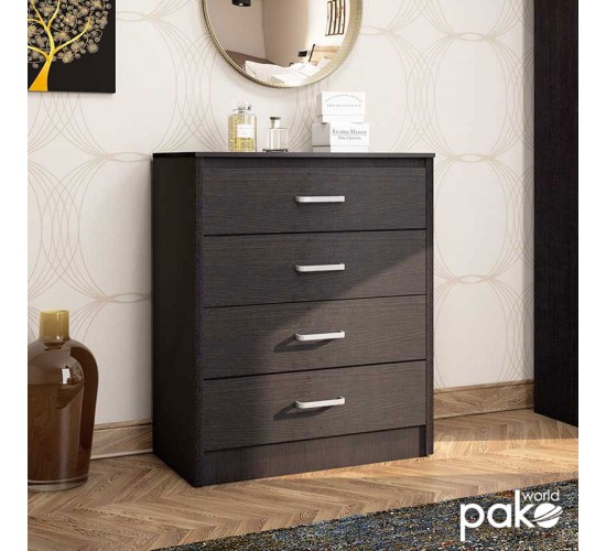 Συρταριέρα OLYMPUS με 4 συρτάρια χρώμα wenge 80x40x95εκ Υλικό: MDF & CLIPBOARD 16mm & 2.5cm WITH PAPER WOOD 123-000037 Συρταριέρα OLYMPUS με 4 συρτάρια χρώμα wenge 80x40x95εκ Υλικό: MDF & CLIPBOARD 16mm & 2.5cm WITH PAPER WOOD 123-000037