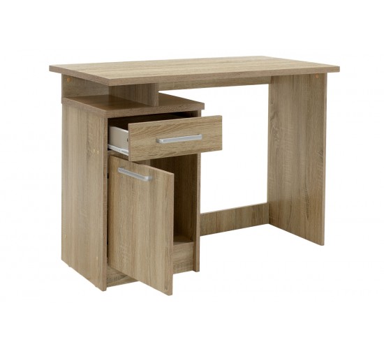 Γραφείο εργασίας Looney χρώμα sonoma 100x55x75εκ Υλικό: MDF & 3D PAPER LAMINATED WOOD 16 MM & 25MM 123-000084 Γραφείο εργασίας Looney χρώμα sonoma 100x55x75εκ Υλικό: MDF & 3D PAPER LAMINATED WOOD 16 MM & 25MM 123-000084