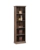 Βιβλιοθήκη Mozart χρώμα καρυδί 60x34,5x202,5εκ Υλικό: MDF & 3D PAPER LAMINATED WOOD 15 MM & 50MM 123-000126 Βιβλιοθήκη Mozart χρώμα καρυδί 60x34,5x202,5εκ Υλικό: MDF & 3D PAPER LAMINATED WOOD 15 MM & 50MM 123-000126