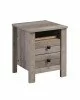 Κομοδίνο Tara rustic oak 40x40x50,5εκ Υλικό: MDF & CLIPBOARD 16mm & 50mm WITH PAPER WOOD 123-000164 Κομοδίνο Tara rustic oak 40x40x50,5εκ Υλικό: MDF & CLIPBOARD 16mm & 50mm WITH PAPER WOOD 123-000164