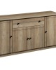 Μπουφές Libby φυσικό 160x39.5x83εκ Υλικό: MDF & CLIPBOARD 16mm & 50mm WITH PAPER WOOD 123-000165 Μπουφές Libby φυσικό 160x39.5x83εκ Υλικό: MDF & CLIPBOARD 16mm & 50mm WITH PAPER WOOD 123-000165