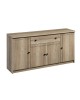 Μπουφές Libby φυσικό 160x39.5x83εκ Υλικό: MDF & CLIPBOARD 16mm & 50mm WITH PAPER WOOD 123-000165 Μπουφές Libby φυσικό 160x39.5x83εκ Υλικό: MDF & CLIPBOARD 16mm & 50mm WITH PAPER WOOD 123-000165