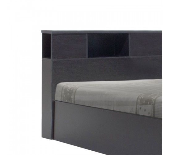 Κρεβάτι μονό OLYMPUS σε χρώμα wenge 120x200εκ Υλικό: CLIPBOARD 16mm & 18mm WITH PAPER WOOD 123-000205 Κρεβάτι μονό OLYMPUS σε χρώμα wenge 120x200εκ Υλικό: CLIPBOARD 16mm & 18mm WITH PAPER WOOD 123-000205