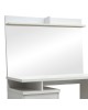 Κονσόλα Olympus με καθρέπτη και σκαμπό λευκό 90.5x39.5x75εκ Υλικό: Mdf and clipboard 16mm and 25mm with paper malamine wqood 123-000213 Κονσόλα Olympus με καθρέπτη και σκαμπό λευκό 90.5x39.5x75εκ Υλικό: Mdf and clipboard 16mm and 25mm with paper malamine wqood 123-000213