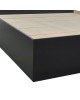 Κρεβάτι OLYMPUS σε χρώμα wenge 140x200εκ Υλικό: PAPER LAMINATED - MDF - MELAMINE 123-000217 Κρεβάτι OLYMPUS σε χρώμα wenge 140x200εκ Υλικό: PAPER LAMINATED - MDF - MELAMINE 123-000217