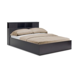 Κρεβάτι OLYMPUS σε χρώμα wenge 140x200εκ Υλικό: PAPER LAMINATED - MDF - MELAMINE 123-000217