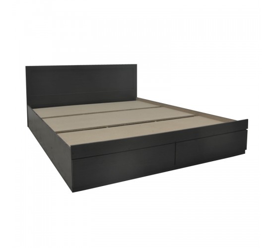 Κρεβάτι Olympus με συρτάρι σε wenge απόχρωση 160x200εκ Υλικό: PAPER LAMINATED PARTICLE BOARD - MDF BOARD 123-000250