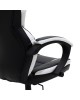 Καρέκλα γραφείου εργασίας GARMIN - Bucket PU μαύρο-λευκό Υλικό: PU 126-000016