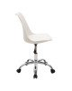Καρέκλα γραφείου εργασίας Gaston II PP-PU λευκό Υλικό: PP. PU. METAL 127-000023