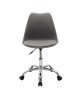 Καρέκλα γραφείου εργασίας Gaston II PP-PU γκρι Υλικό: PP. PU. METAL 127-000026