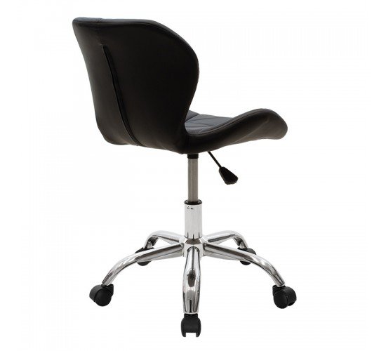 Καρέκλα γραφείου εργασίας Frea II PU μαύρο Υλικό: PU. METAL. 127-000029