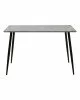 Τραπέζι Cuba MDF γκρι cement-μαύρο 120x80x76εκ Υλικό: MDF BOARD THICKNESS 20MM WITH PAPER WOOD - IRON TUBE 38X1.1 127-000083 Τραπέζι Cuba MDF γκρι cement-μαύρο 120x80x76εκ Υλικό: MDF BOARD THICKNESS 20MM WITH PAPER WOOD - IRON TUBE 38X1.1 127-000083