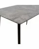 Τραπέζι Cuba MDF γκρι cement-μαύρο 120x80x76εκ Υλικό: MDF BOARD THICKNESS 20MM WITH PAPER WOOD - IRON TUBE 38X1.1 127-000083 Τραπέζι Cuba MDF γκρι cement-μαύρο 120x80x76εκ Υλικό: MDF BOARD THICKNESS 20MM WITH PAPER WOOD - IRON TUBE 38X1.1 127-000083
