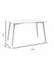 Τραπέζι Cuba MDF γκρι cement-μαύρο 120x80x76εκ Υλικό: MDF BOARD THICKNESS 20MM WITH PAPER WOOD - IRON TUBE 38X1.1 127-000083 Τραπέζι Cuba MDF γκρι cement-μαύρο 120x80x76εκ Υλικό: MDF BOARD THICKNESS 20MM WITH PAPER WOOD - IRON TUBE 38X1.1 127-000083