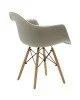 Πολυθρόνα Julita PP γκρι-φυσικό πόδι Υλικό: PP 2850g/m³ - BEECH WOOD 127-000124 Πολυθρόνα Julita PP γκρι-φυσικό πόδι Υλικό: PP 2850g/m³ - BEECH WOOD 127-000124