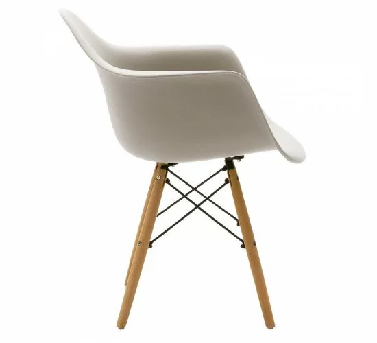 Πολυθρόνα Julita PP γκρι-φυσικό πόδι Υλικό: PP 2850g/m³ - BEECH WOOD 127-000124 Πολυθρόνα Julita PP γκρι-φυσικό πόδι Υλικό: PP 2850g/m³ - BEECH WOOD 127-000124